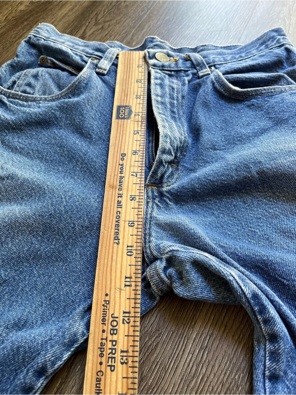 Red cap men’s size 28 x 32 Classic Men's Blue Straight-Leg Jeans - Picture 6 of 9
